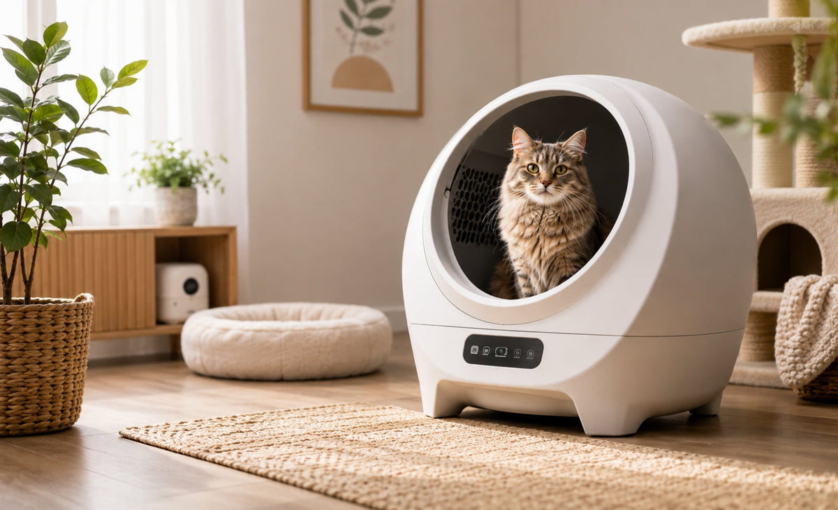 Your Cat Deserves a Self-Cleaning Litter Box
