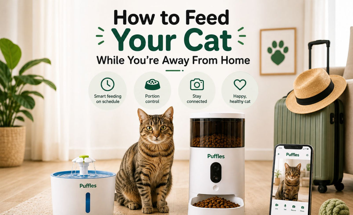How to Feed Your Cat While You’re Away From Home