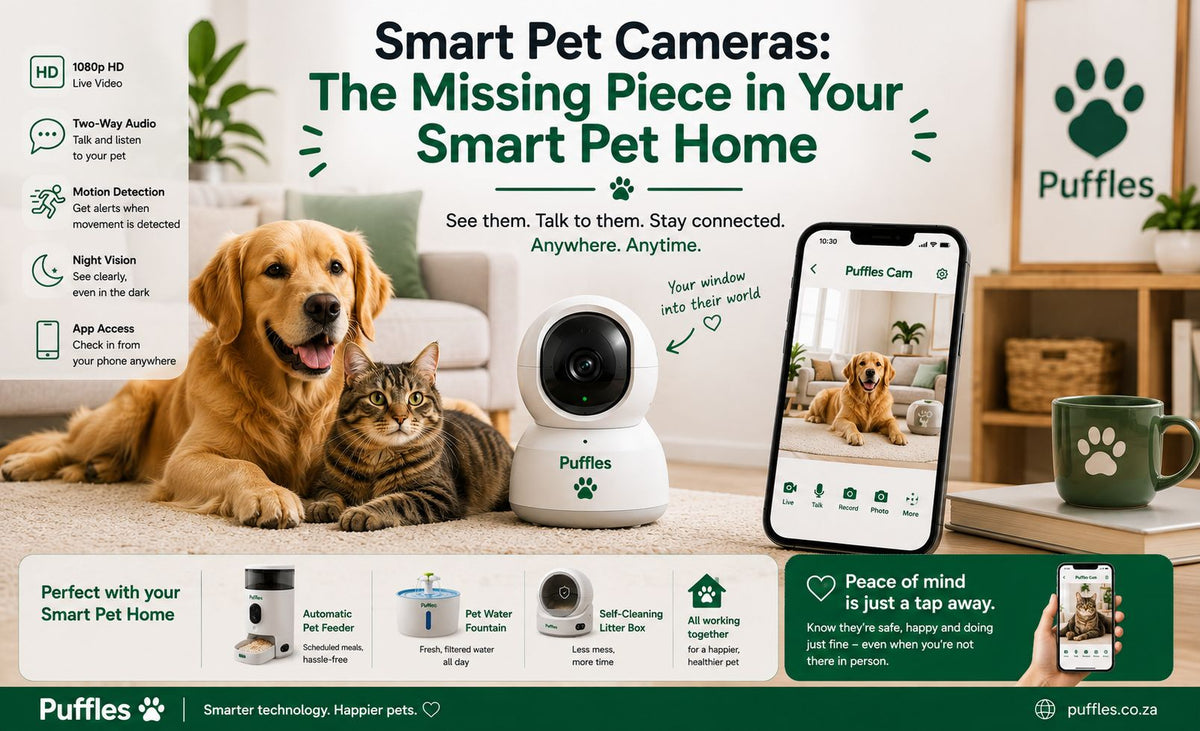 Smart Pet Cameras: The Missing Piece in Your Smart Pet Home