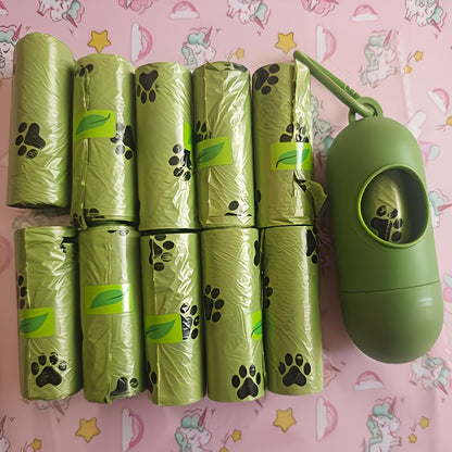Puffles Pet Waste Bags (40 rolls / 600 pcs + 1 Dispenser)3