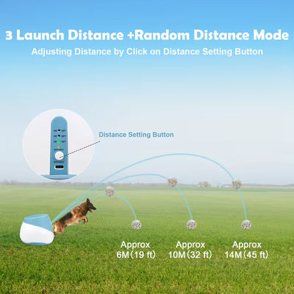 Automatic Interactive Pet Ball Launcher8