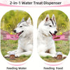 Puffles 2-in-1 Portable Pet Hydro-Feeder Travel Bottle | Water Dispenser & Food Carrier