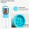 Puffles 2-in-1 Portable Pet Hydro-Feeder Travel Bottle | Water Dispenser & Food Carrier