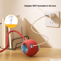 Interactive Cat & Dog Toy Ball with Tail - Automatic Random Movement