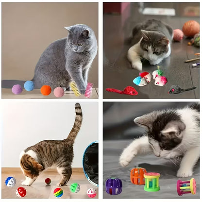 Puffles Ultimate Kitty Carnival | 14-Piece Mixed Cat Toy Pack3