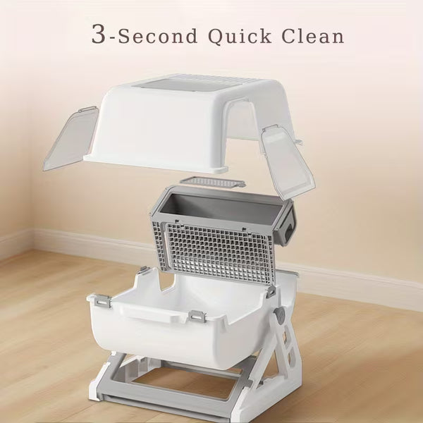 Puffles "Flip & Tilt" Cat Litter Box3