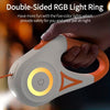 Puffles 5M LED Glow Retractable Dog Leash