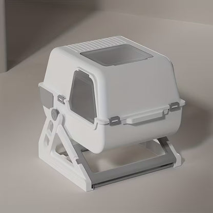 Puffles "Flip & Tilt" Cat Litter Box4