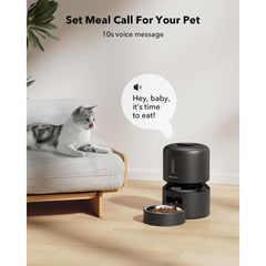 Smart Granary Pet Feeder (Black)