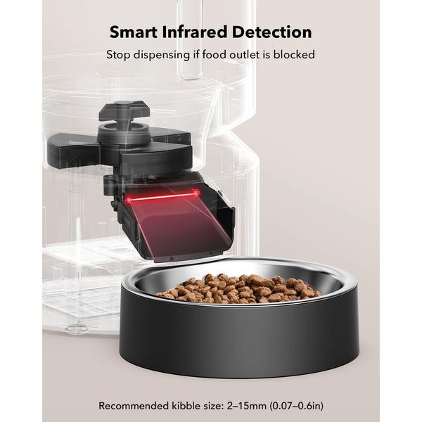 Smart Granary Pet Feeder (Black)6