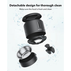 Smart Granary Pet Feeder (Black)