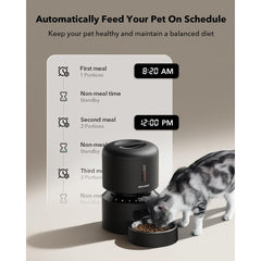 Smart Granary Pet Feeder (Black)