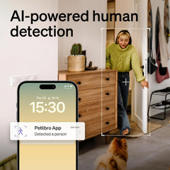 AI Smart Pet Camera (White)