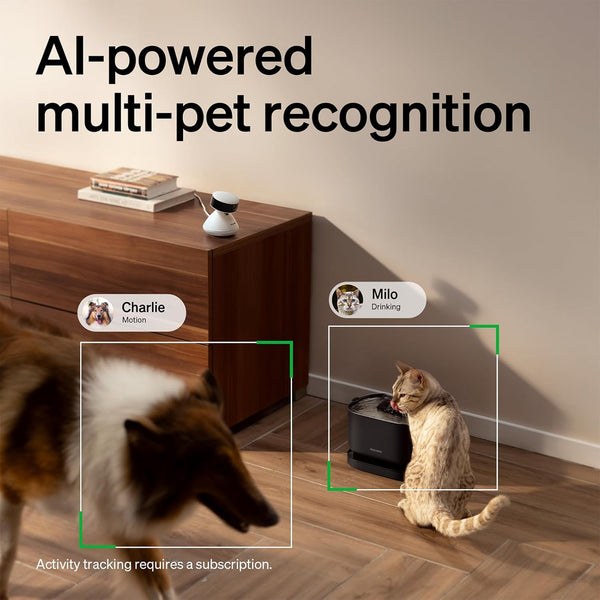 AI Smart Pet Camera (White)2