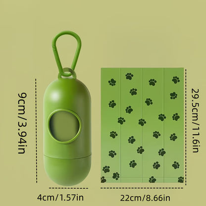 Puffles Pet Waste Bags (40 rolls / 600 pcs + 1 Dispenser)4