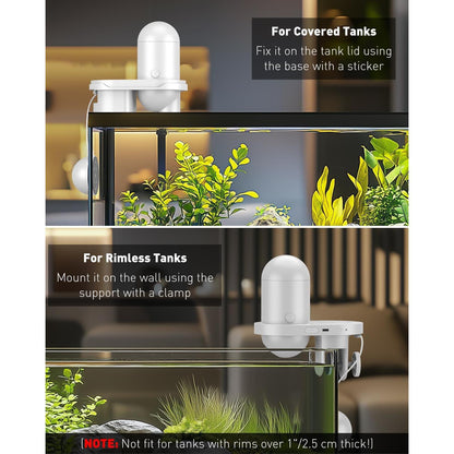 Puffles Smart Automatic Fish Feeder (2.4 GHz Wi-Fi)4