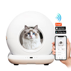 Puffles LitterBuddy Automatic Smart Cat Litter Box | App-Controlled Self-Cleaning