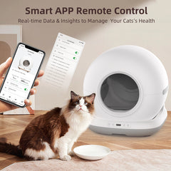 Puffles LitterBuddy Automatic Smart Cat Litter Box | App-Controlled Self-Cleaning