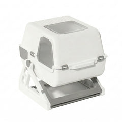 Puffles Semi-Automatic "Flip & Tilt" Cat Litter Box