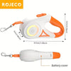 Puffles 5M LED Glow Retractable Dog Leash