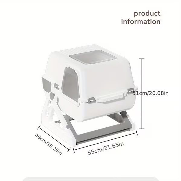 Puffles "Flip & Tilt" Cat Litter Box7