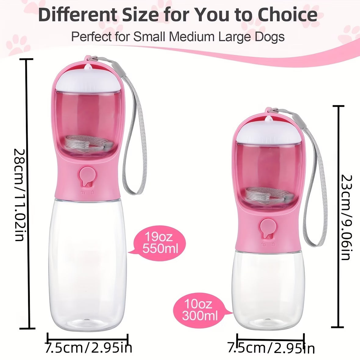 puffles-2-in-1-portable-pet-hydro-feeder-travel-bottle-water-dispenser-food-carrier