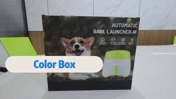 Automatic Interactive Pet Ball Launcher