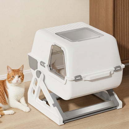 Puffles "Flip & Tilt" Cat Litter Box2
