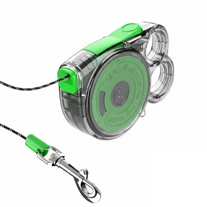 Puffles Mini Rainbow Retractable Dog & Cat Leash1