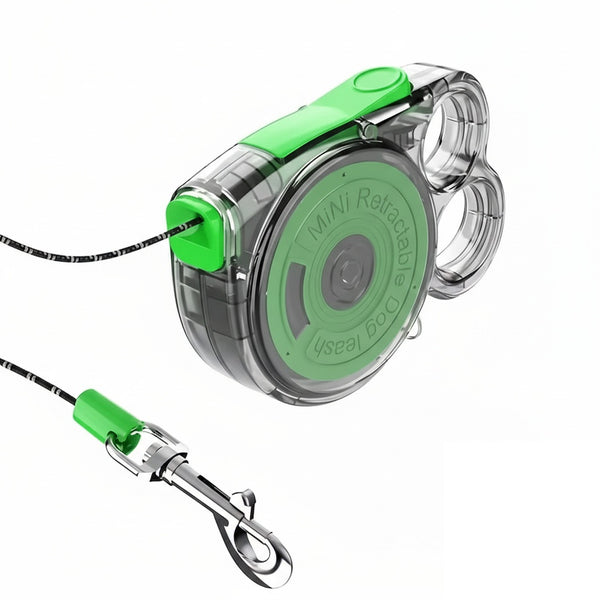 Puffles Mini Rainbow Retractable Dog & Cat Leash